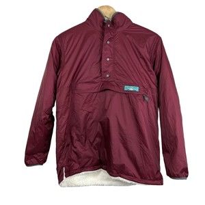 Lauren James Reversible Womens Windbreaker Fleece Jacket Size XS